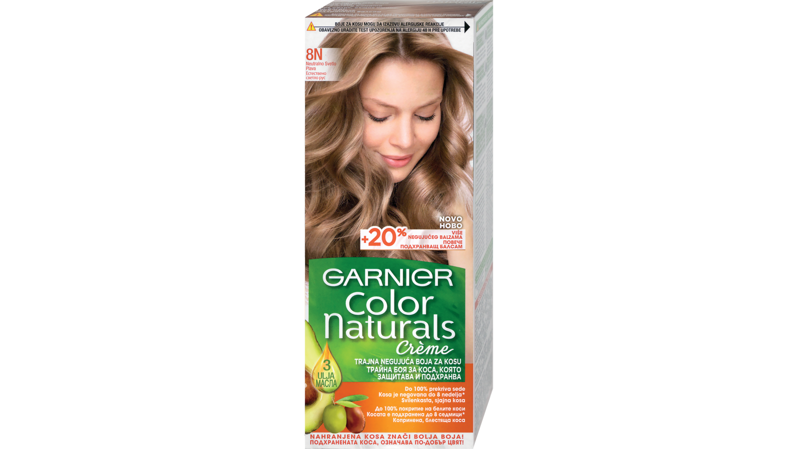 Garnier Color Naturals Farba Za Kosu N Neutral Light Blonde Cenoteka