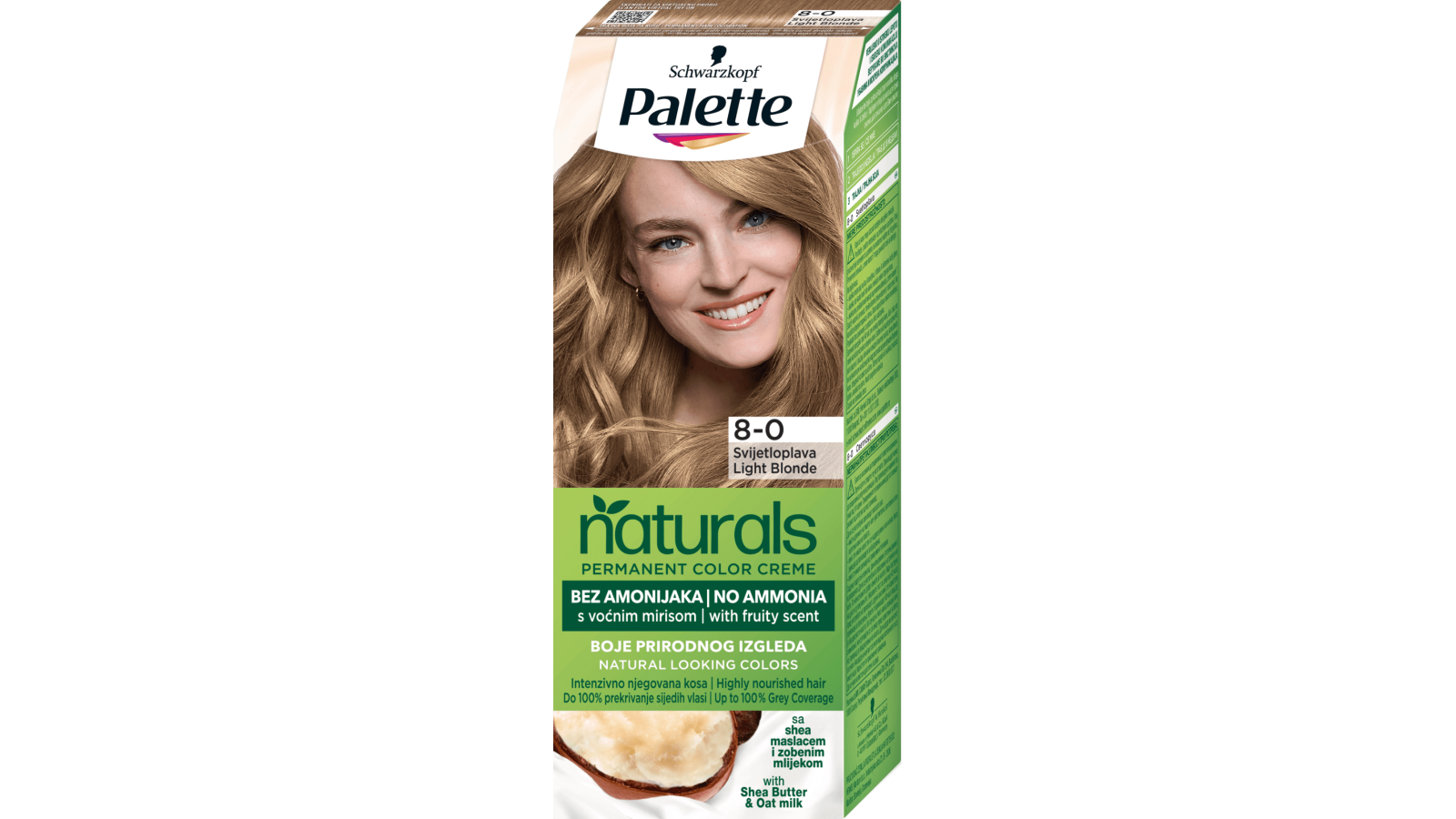 PALETTE Naturals Farba Za Kosu 8 0 Light Blonde Cenoteka