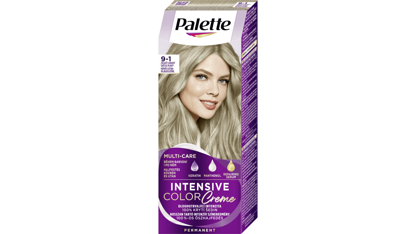 PALETTE Intensive Color Farba Za Kosu 9 1 Extra Light Blonde Cenoteka