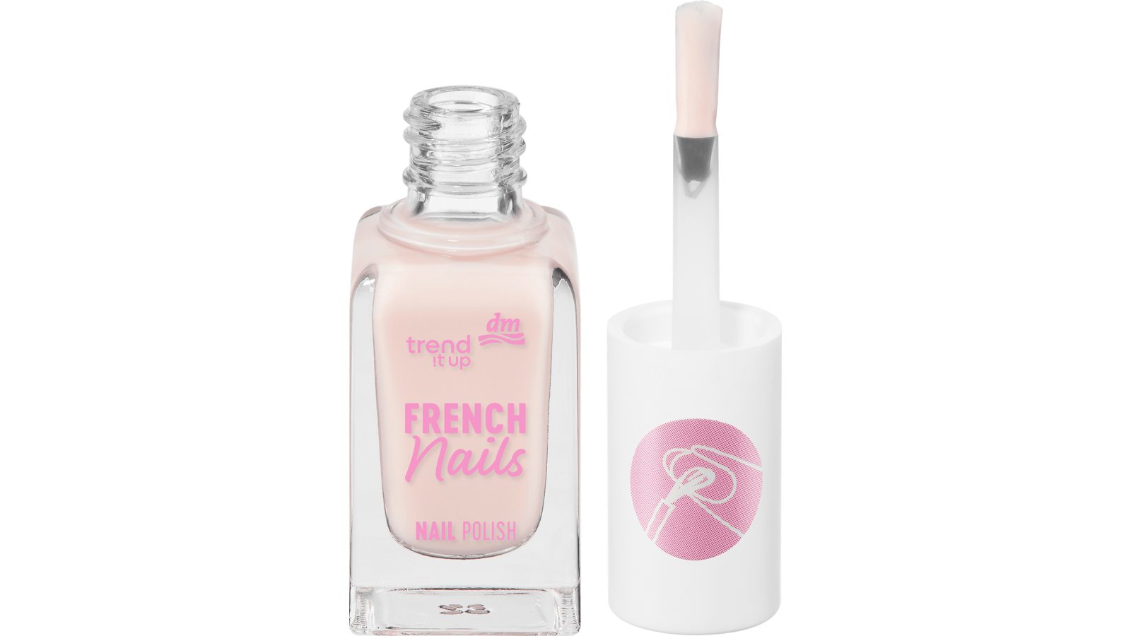 TREND IT UP French Nails Lak Za Nokte 010 White Nude Cenoteka