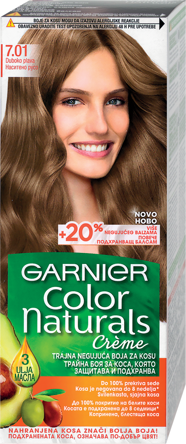 GARNIER Color Naturals Farba Za Kosu 7 01 Deep Blonde Cenoteka