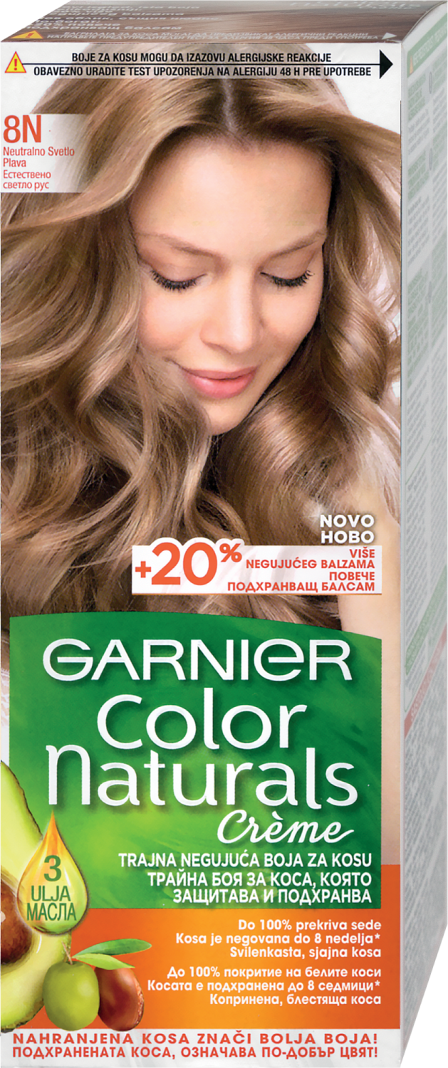 GARNIER Color Naturals Farba Za Kosu N Neutral Light Blonde Cenoteka