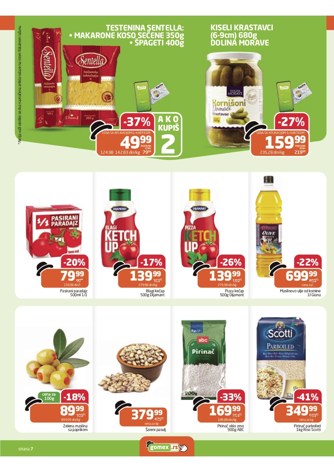 Gomex katalog Cenoteka