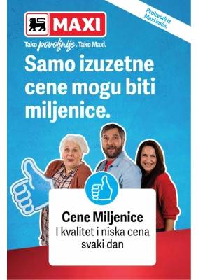 Cene miljenice 20.05. - 31.07.