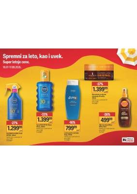 Spremni za leto, kao i uvek 18.07. - 17.08.