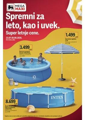 Spremni za leto, kao i uvek 23.07. - 30.09.