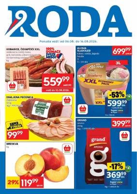 Nedeljna akcija 06.08. - 16.08.