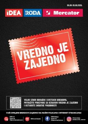 Vredno je zajedno 06.08. - 30.08.