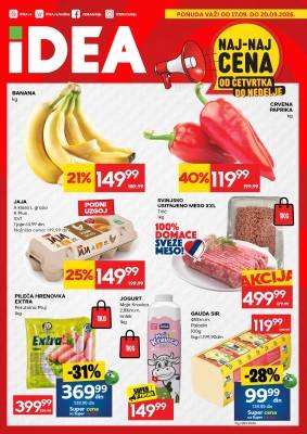 Naj naj cena 17.09. - 20.09.