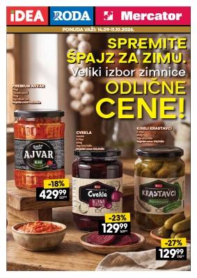 Specijal zimnice 14.09. - 11.10.