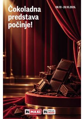 Čokoladna predstava počinje 08.10. - 28.10.