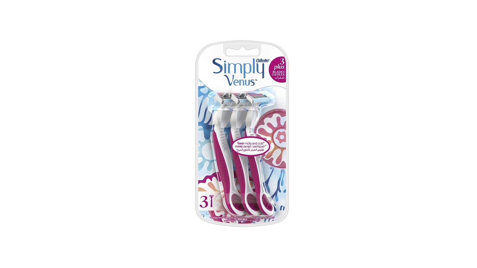 Brijač GILLETTE Venus 3 Plus Simply 3kom - Cenoteka