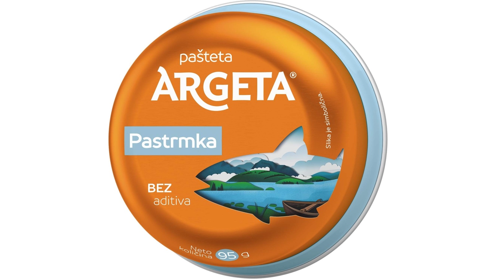 Pašteta ARGETA pastrmka 95g - Cenoteka