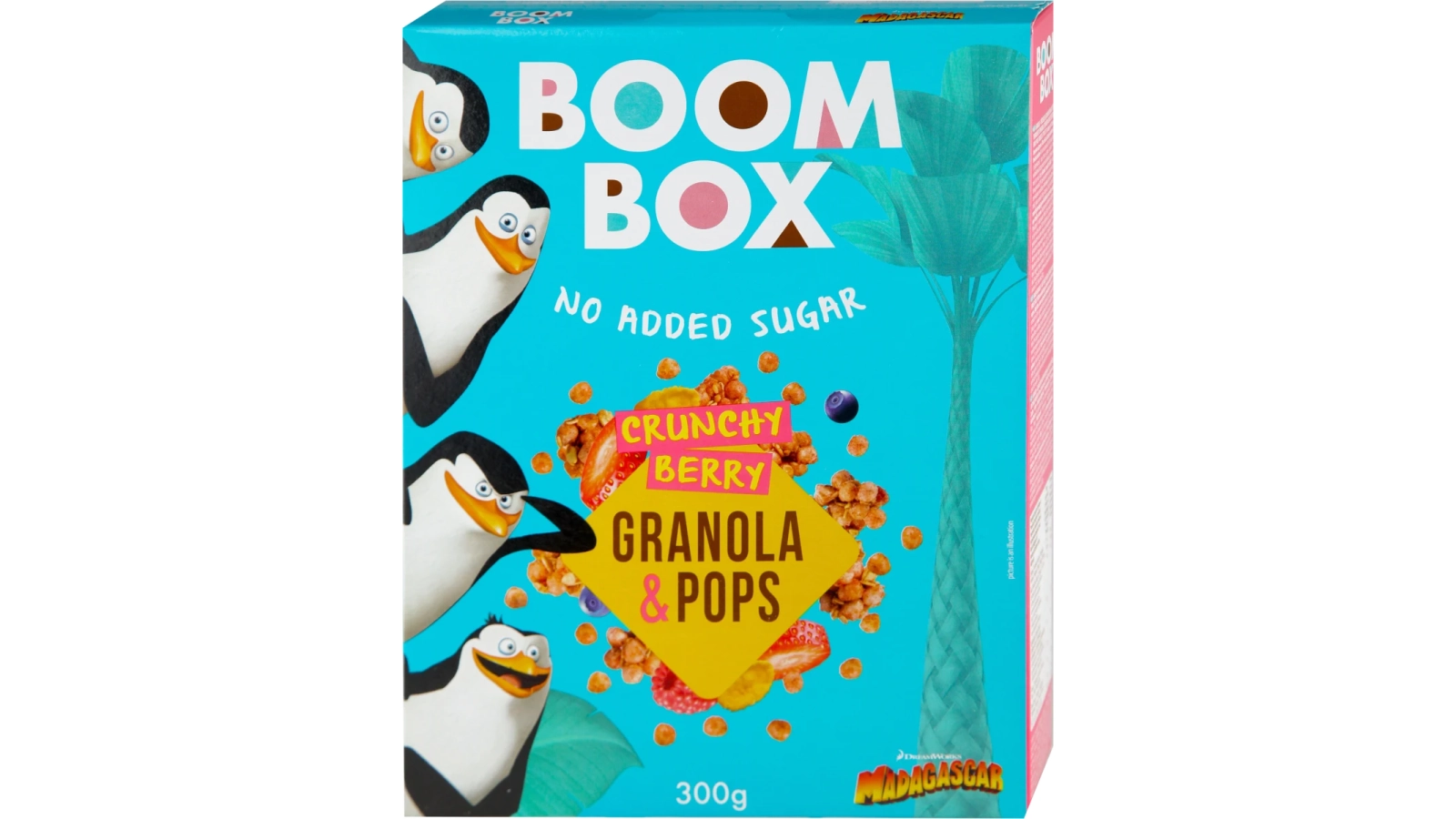 BOOM BOX ovsena granola pops voće 300g Cenoteka