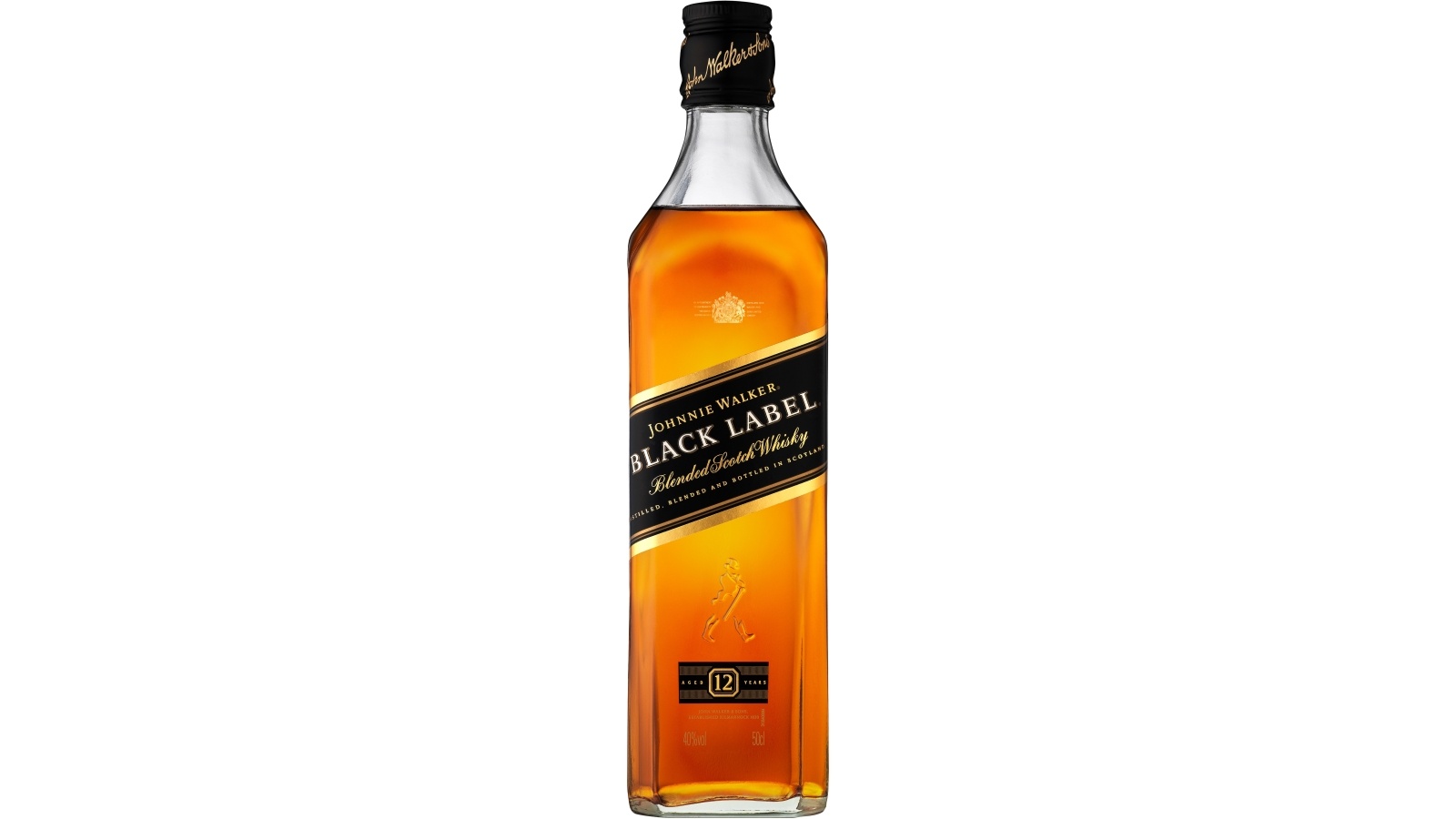 Viski JOHNNIE WALKER Black Label 12Y 0,5l - Cenoteka