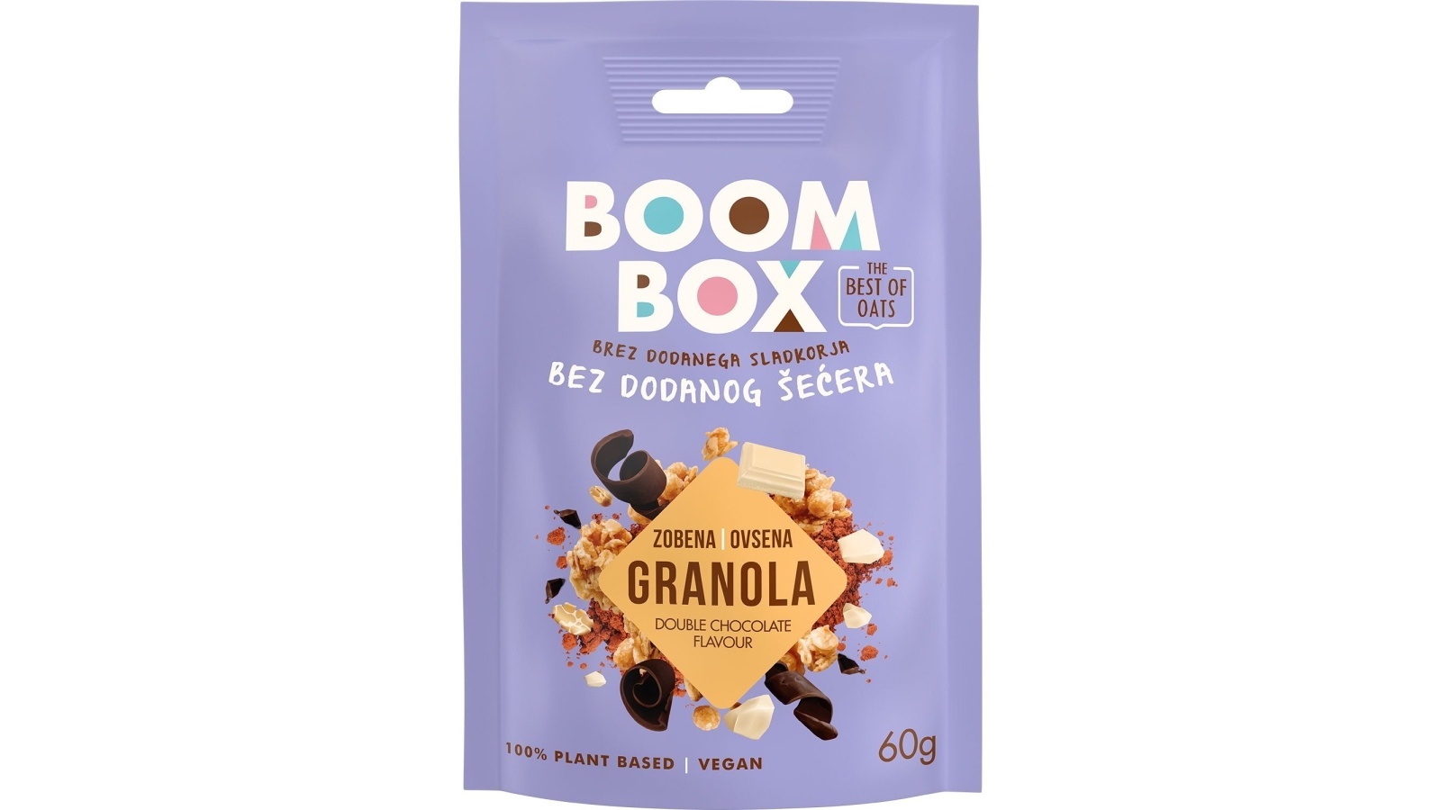 BOOM BOX granola dupla čokolada 60g Cenoteka
