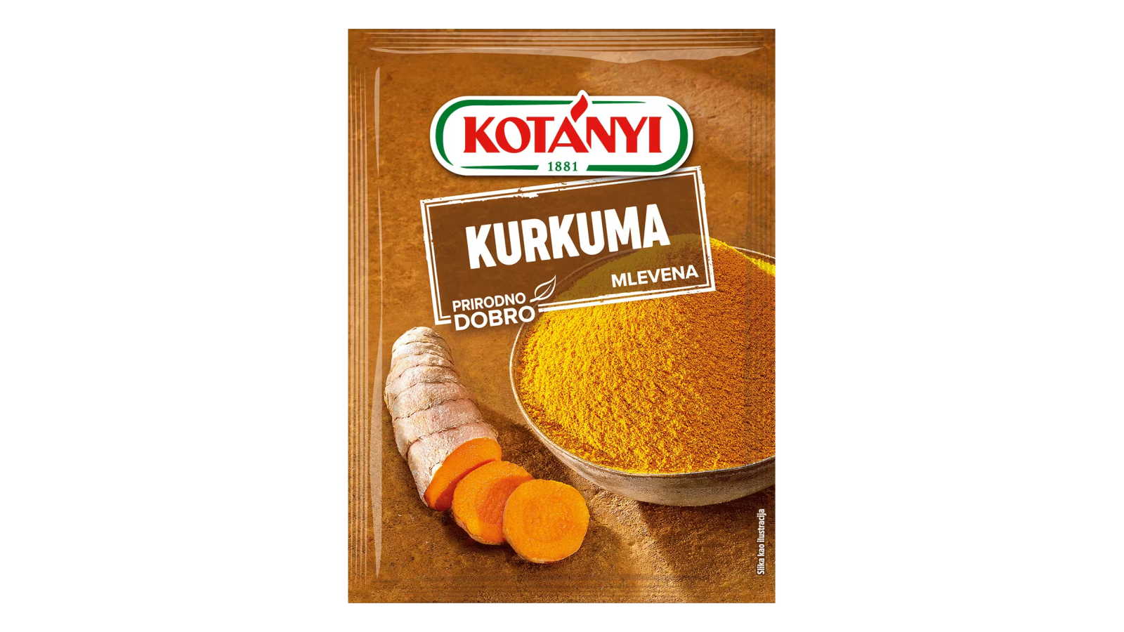 Kurkuma KOTANYI kesica 25g - Cenoteka