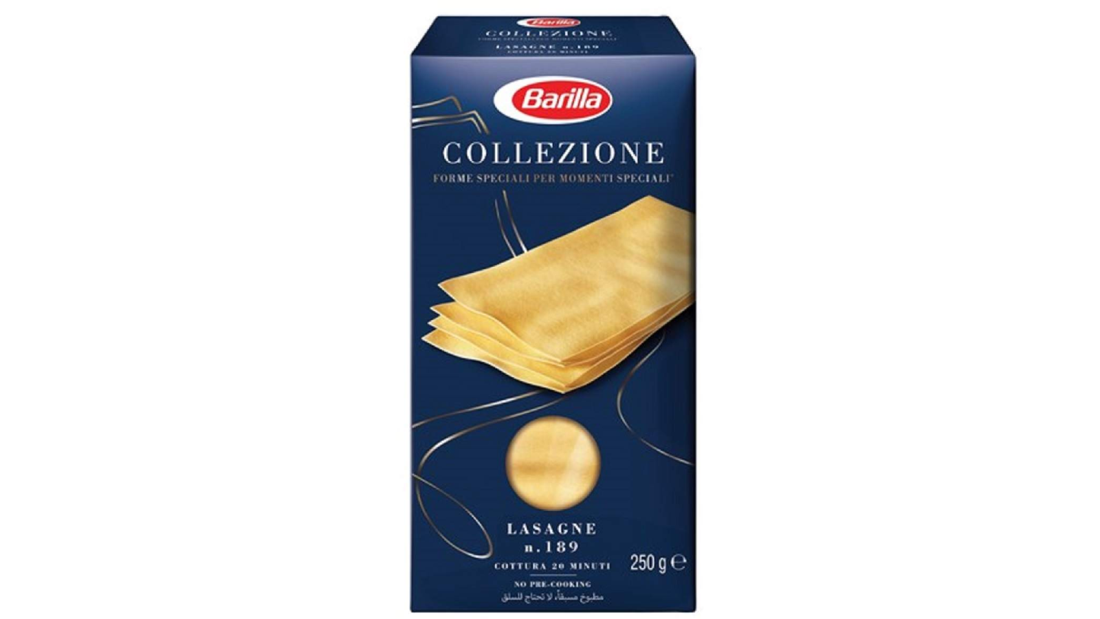 BARILLA Lazanje bez jaja semola 250g - Cenoteka