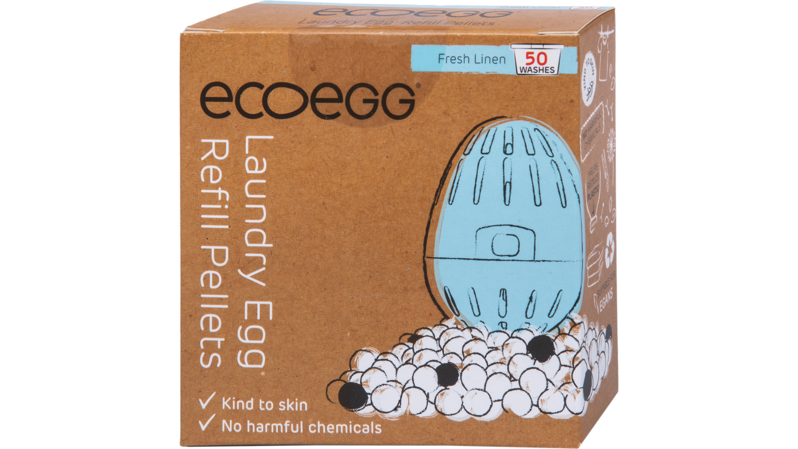 ECOEGG dopuna za deterdžent i omekšivač za veš 50 pranja 1kom Cenoteka
