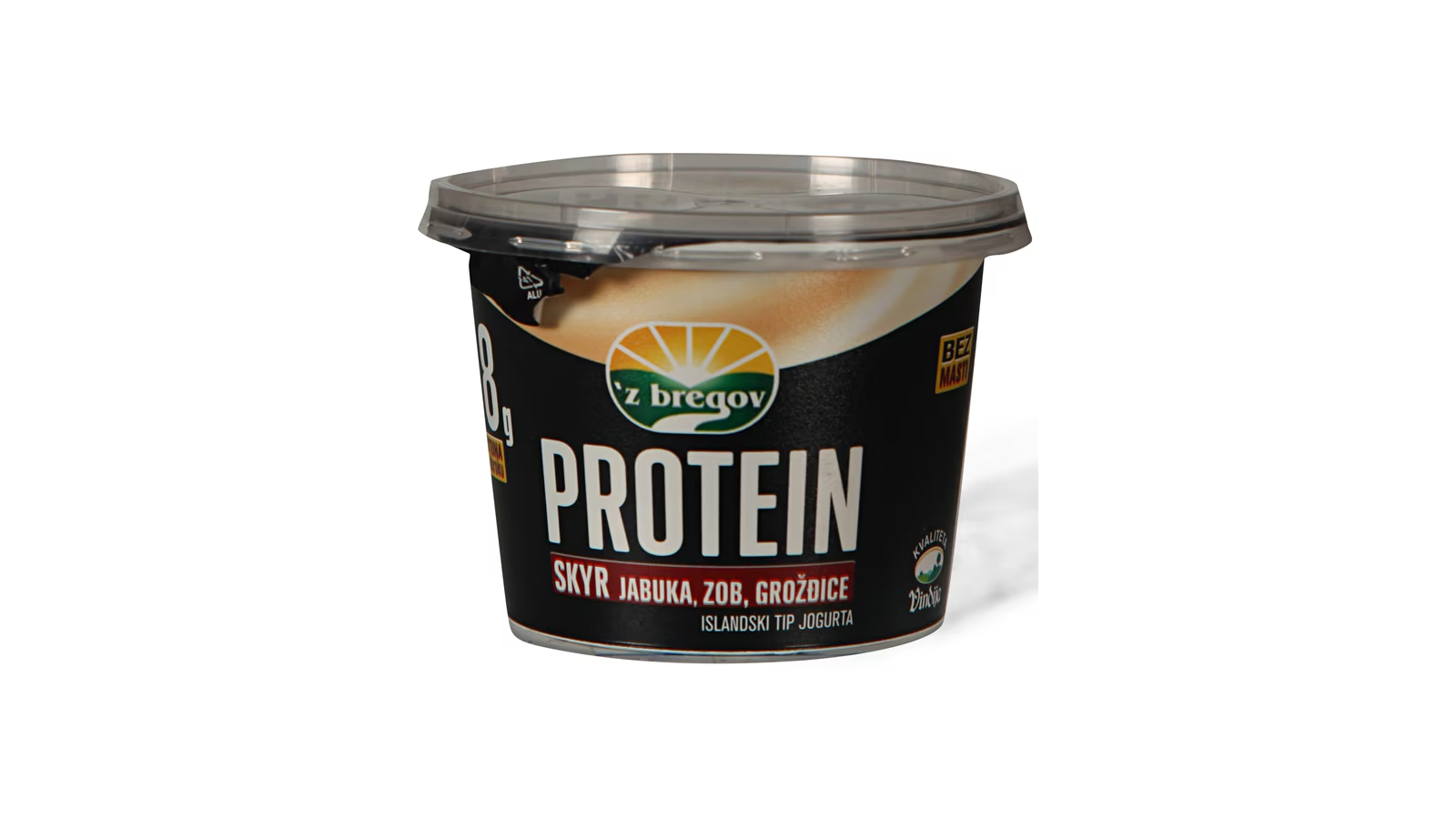 Protein Z BREGOV Skyr jabuka ovas grožđe 200g Cenoteka