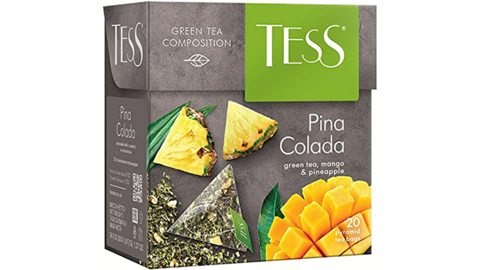Čaj TESS pina colada mango i ananas 36g - Cenoteka