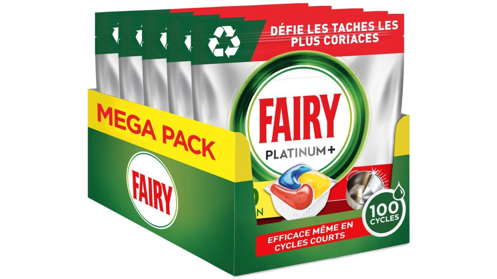 Tablete FAIRY Platinum Plus 5x20kom - Cenoteka