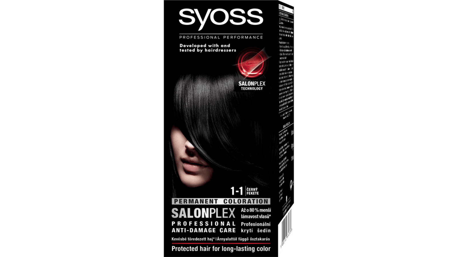 SYOSS Professional Performance farba za kosu 1.1 black - Cenoteka