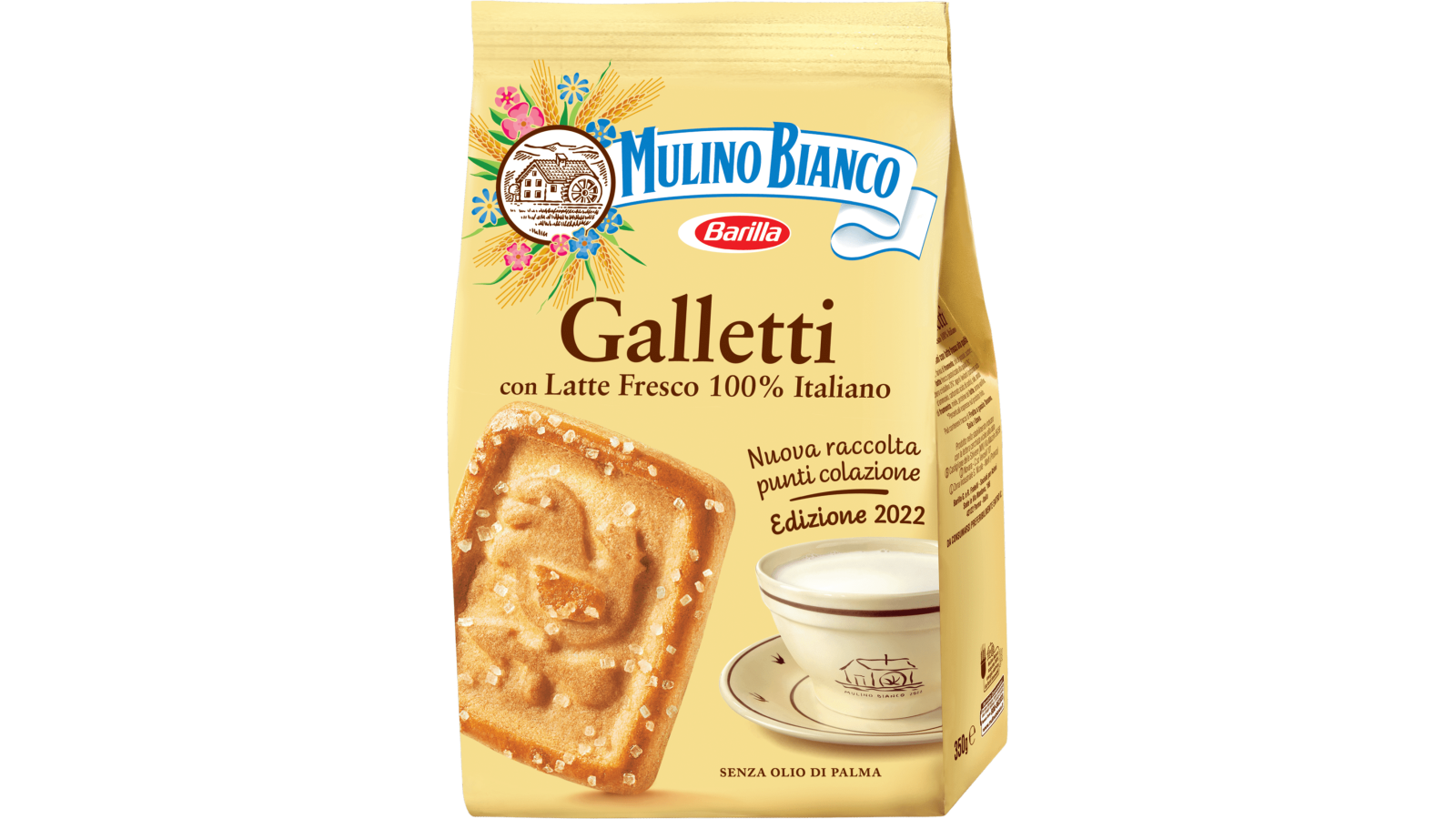 Keks BARILLA Mulino bianco galleti 350g - Cenoteka