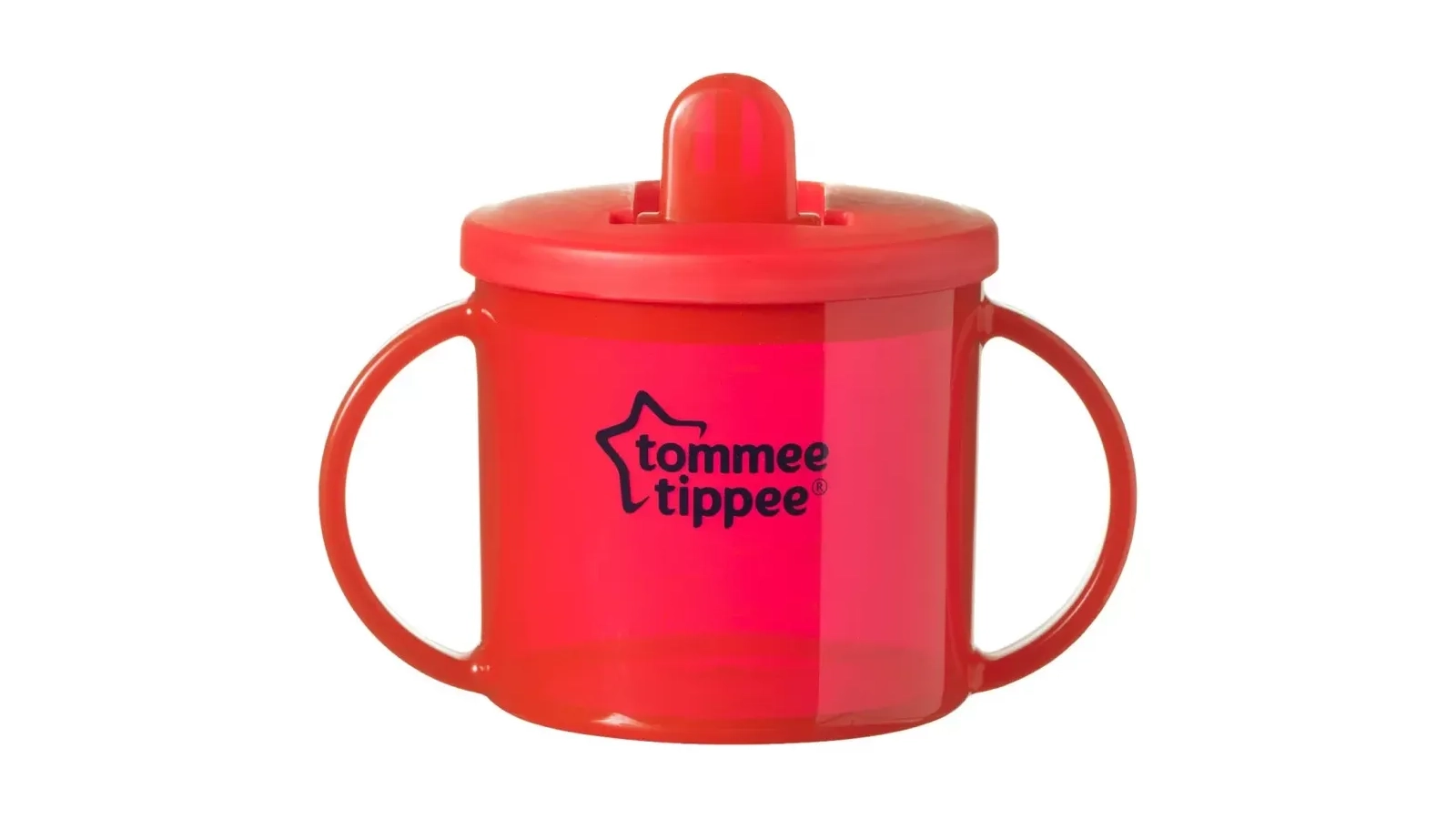 TOMMEE TIPPEE šolja Basic (4m+) 190ml crvena - Cenoteka