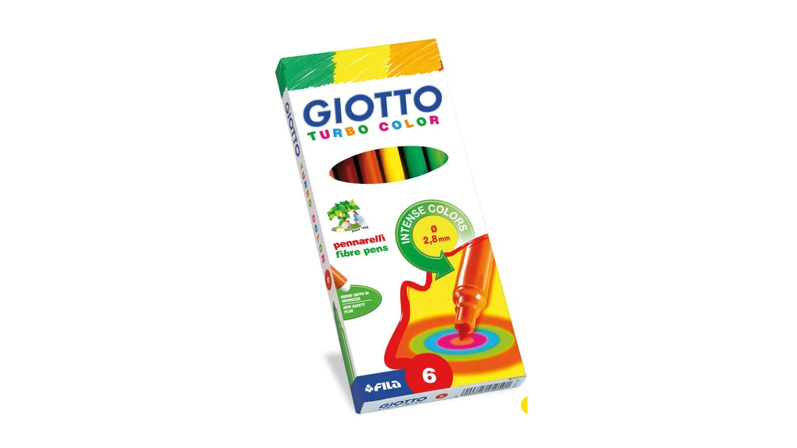 Flomasteri GIOTTO turbo color 6kom - Cenoteka