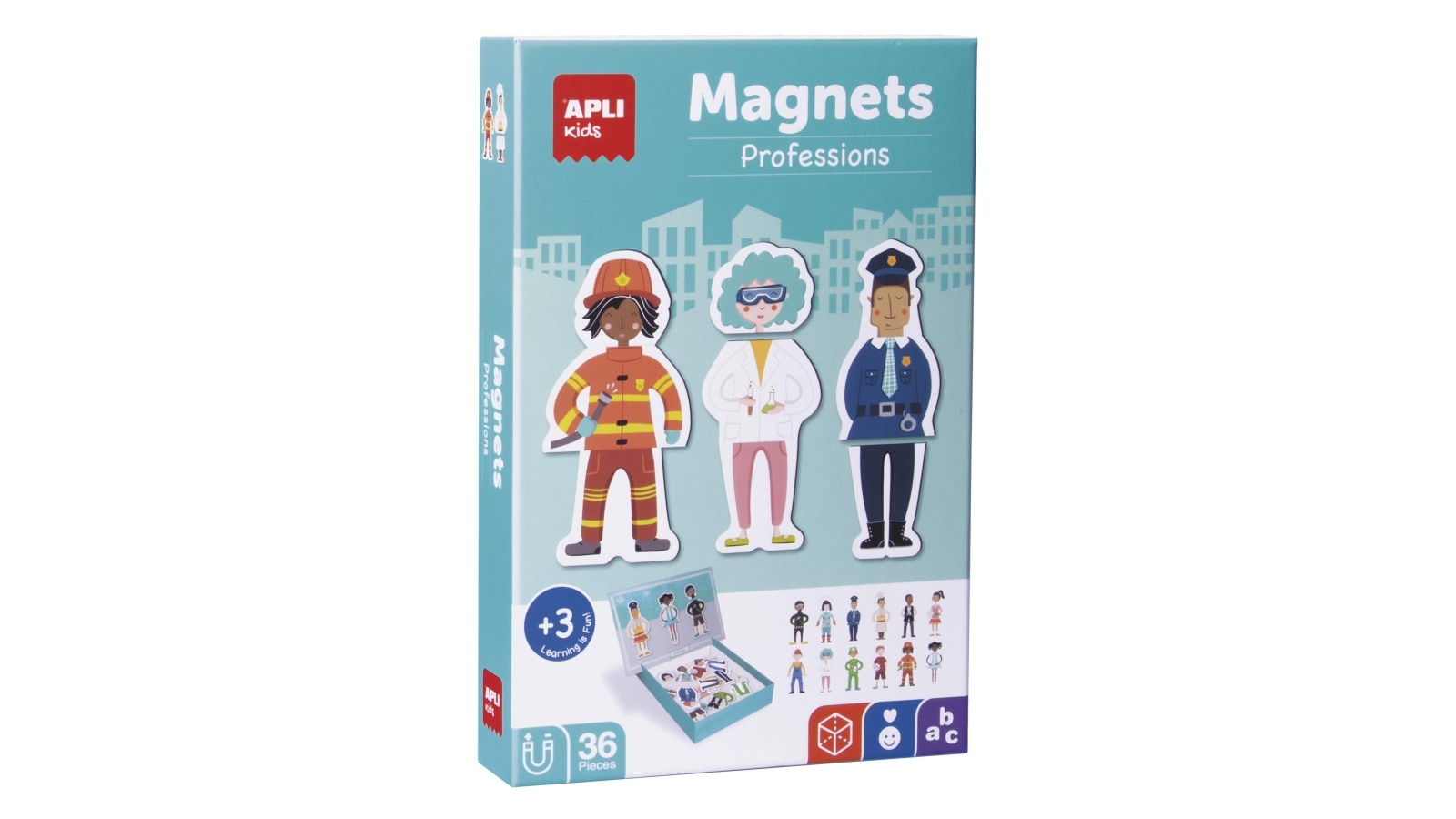 APLI Kids Jeu De Formes Magnétiques | Kids Made