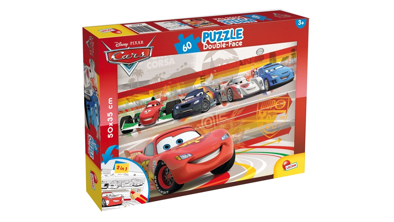 Puzzle Cars 2u1 složi i oboji LISCIANI - Cene i Akcije
