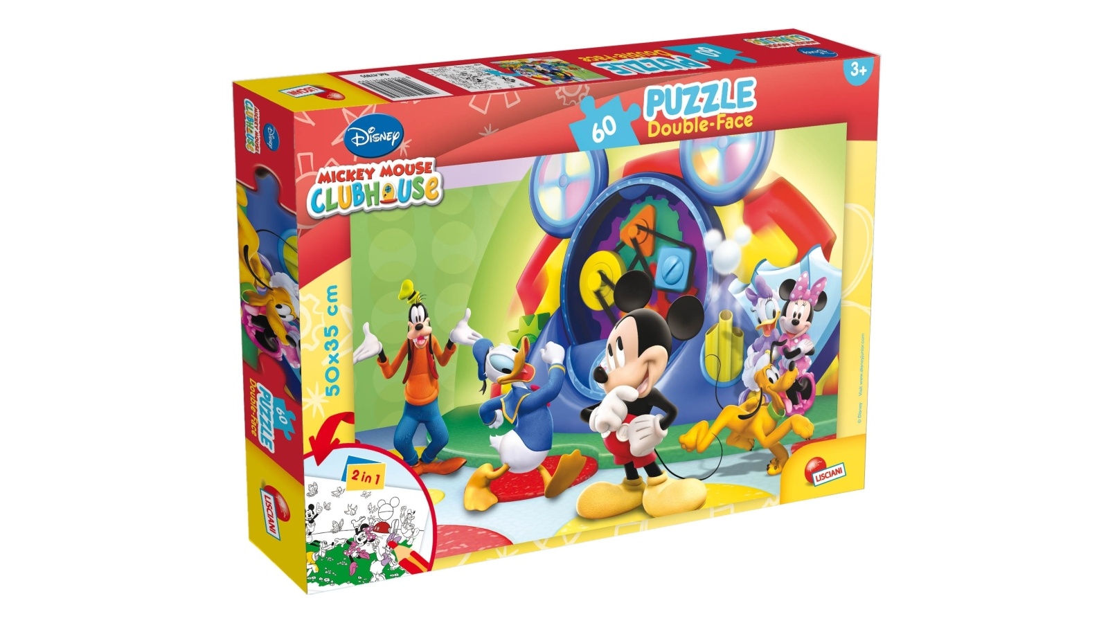 Puzzle Mickey 2u1 složi i oboji LISCIANI - Cene i Akcije