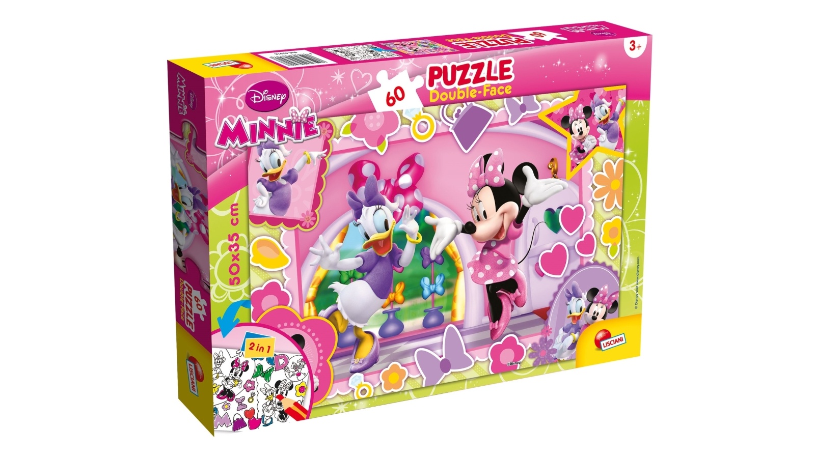 Puzzle Minnie 2u1 složi i oboji LISCIANI - Cene i Akcije