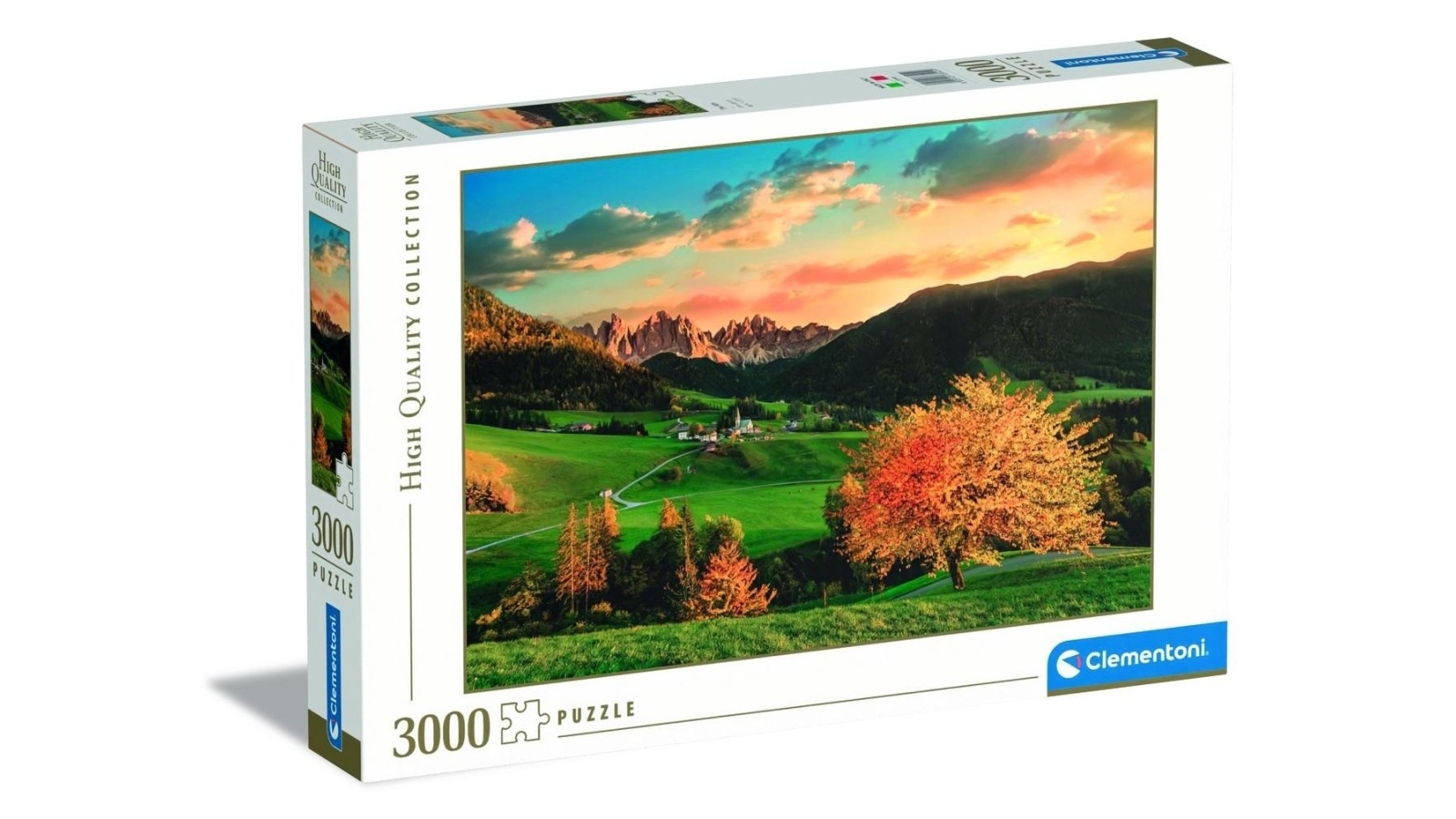 Clementoni Puzzle 1000 Pezzi - Coronation Of The Alps, Panorama Montagna, High Quality Collection