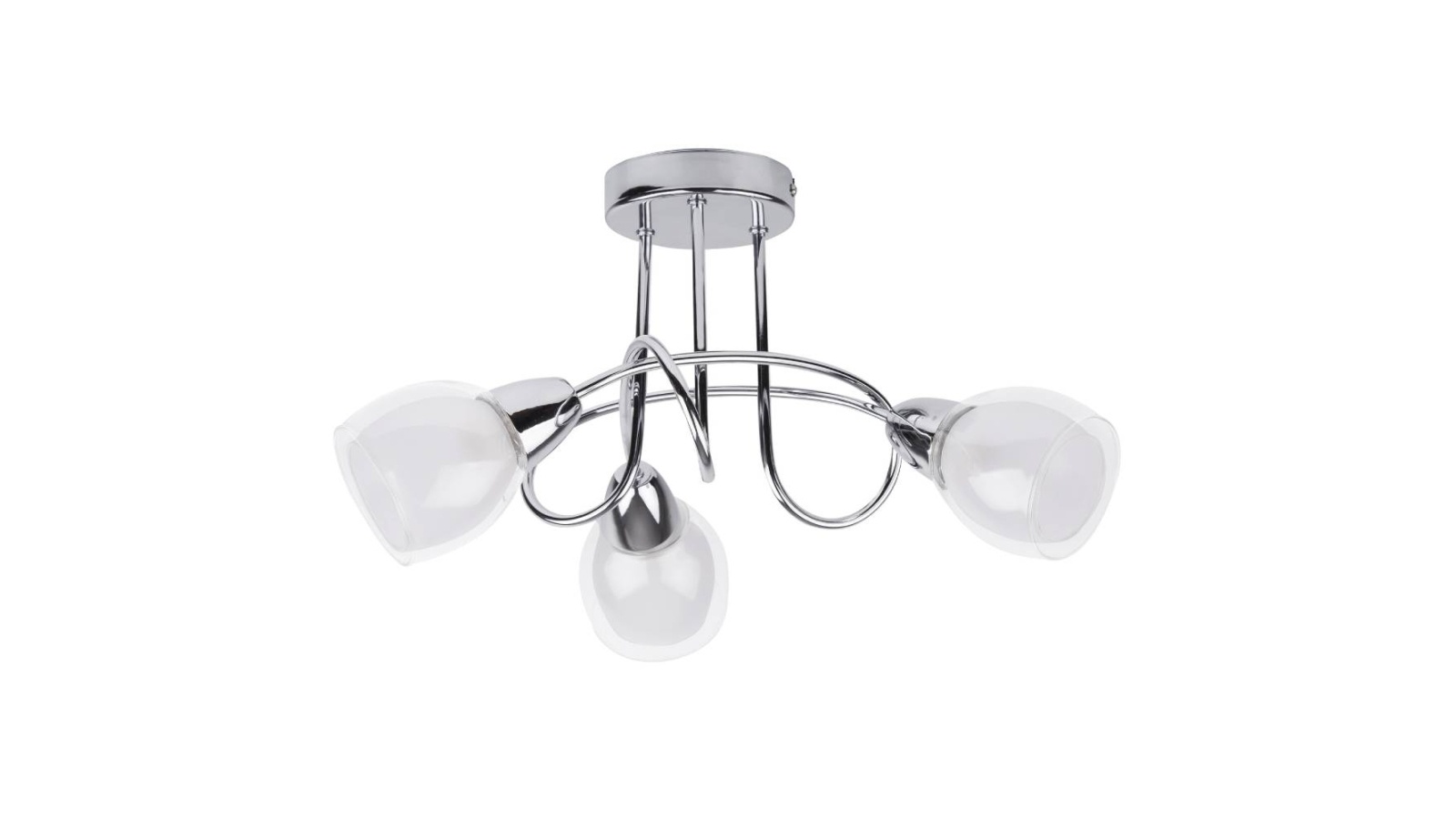 Lampadina RABALUX 4112 - 40W, Attacco E14, Vetro Colorato Arancione/viola/argento, Dimensioni 18.5x18.5x76 Cm