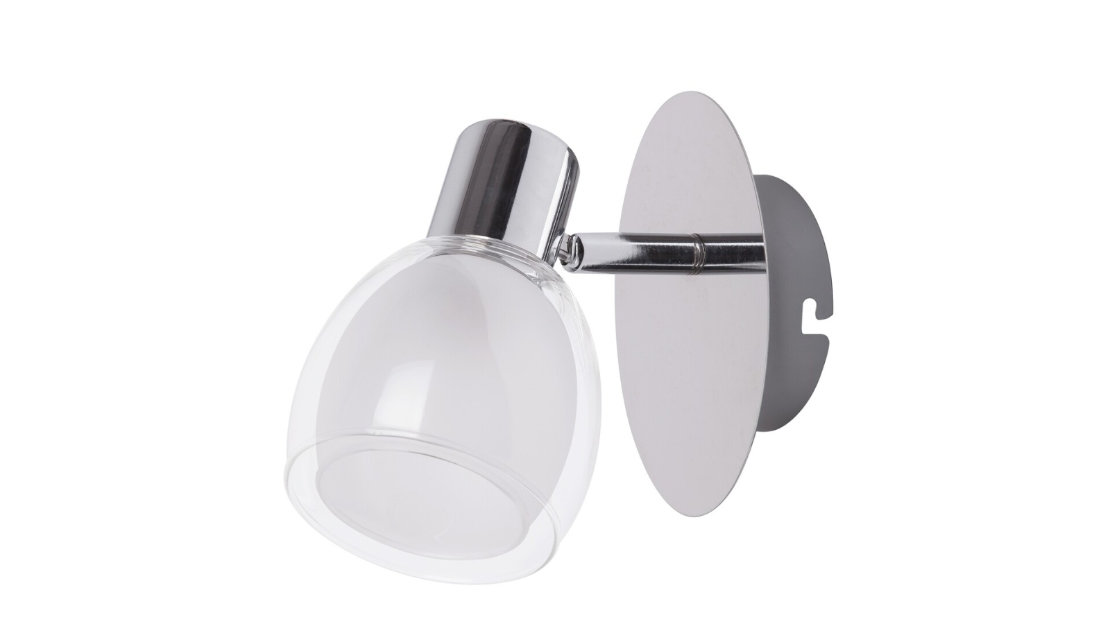 Lampadina RABALUX 4112 - 40W, Attacco E14, Vetro Colorato Arancione/viola/argento, Dimensioni 18.5x18.5x76 Cm