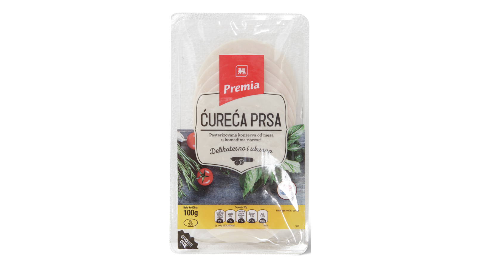 PREMIA ćureća prsa 100g - Cenoteka