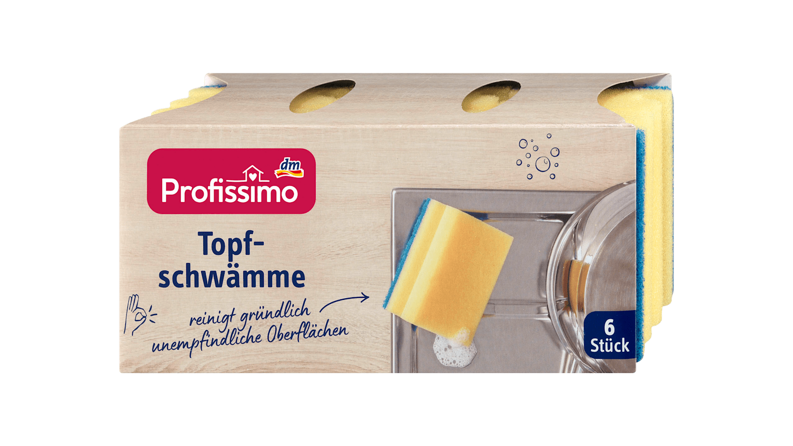 PROFISSIMO sunđer za pranje posuđa 6kom - Cene i Akcije