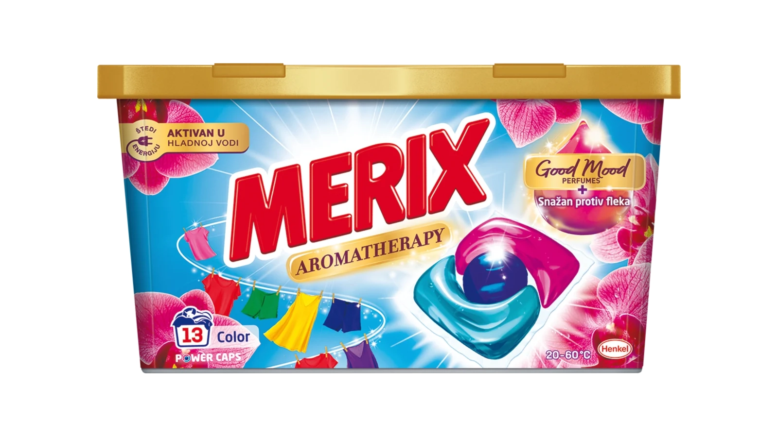 MERIX Color orhideja kapsule za veš 13kom - Cene i Akcije