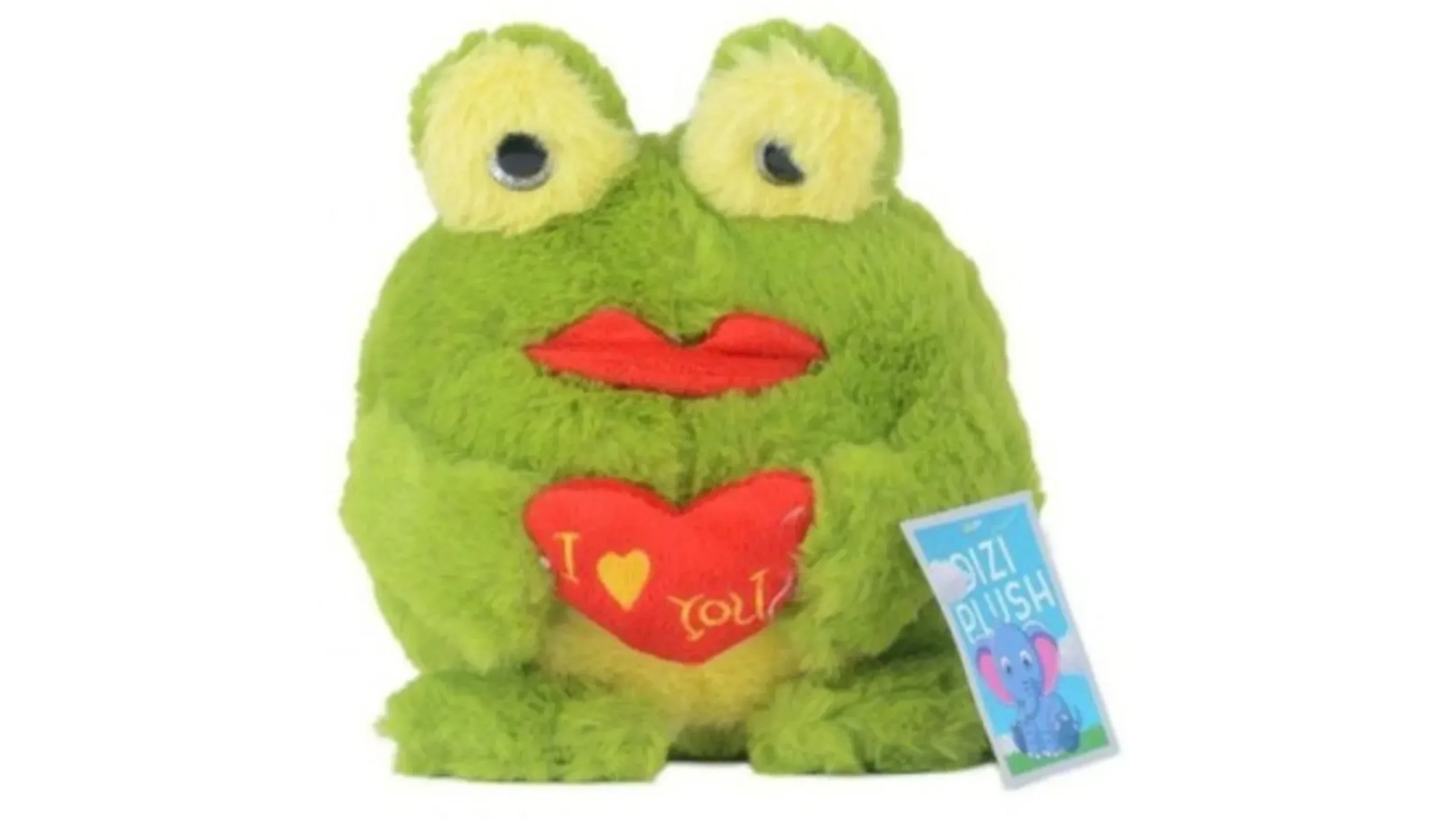 Api Zaba Plišana igračka Žaba sa srcem DIZI TOYS - Cene i Akcije