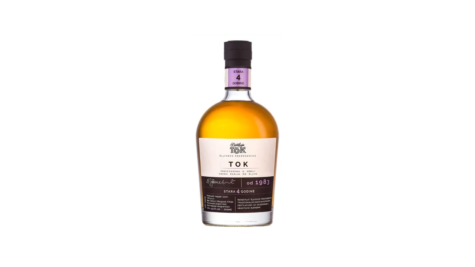 Tok Rakija Rakija TOK šljiva 0,7l - Cene i Akcije