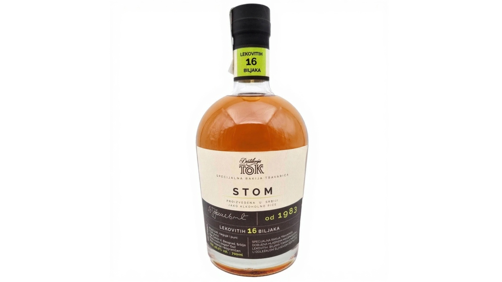 Tok Rakija Rakija TOK Stom travarica 0,7l - Cene i Akcije