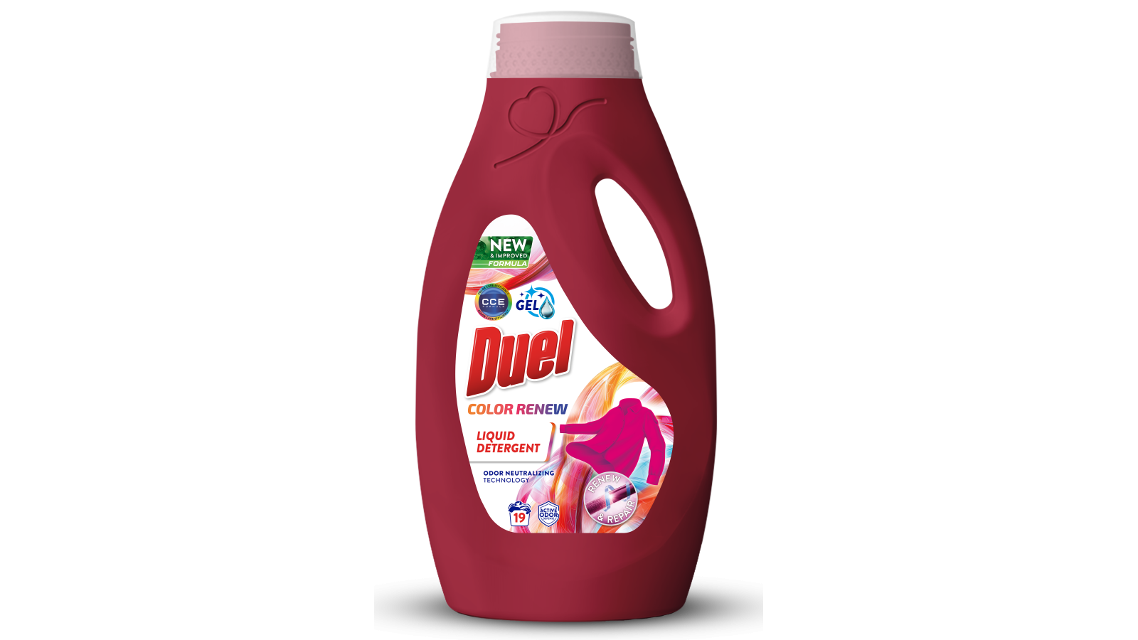 DUEL Color renew tečni deterdžent za veš 19 pranja (855ml) - Cene i Akcije