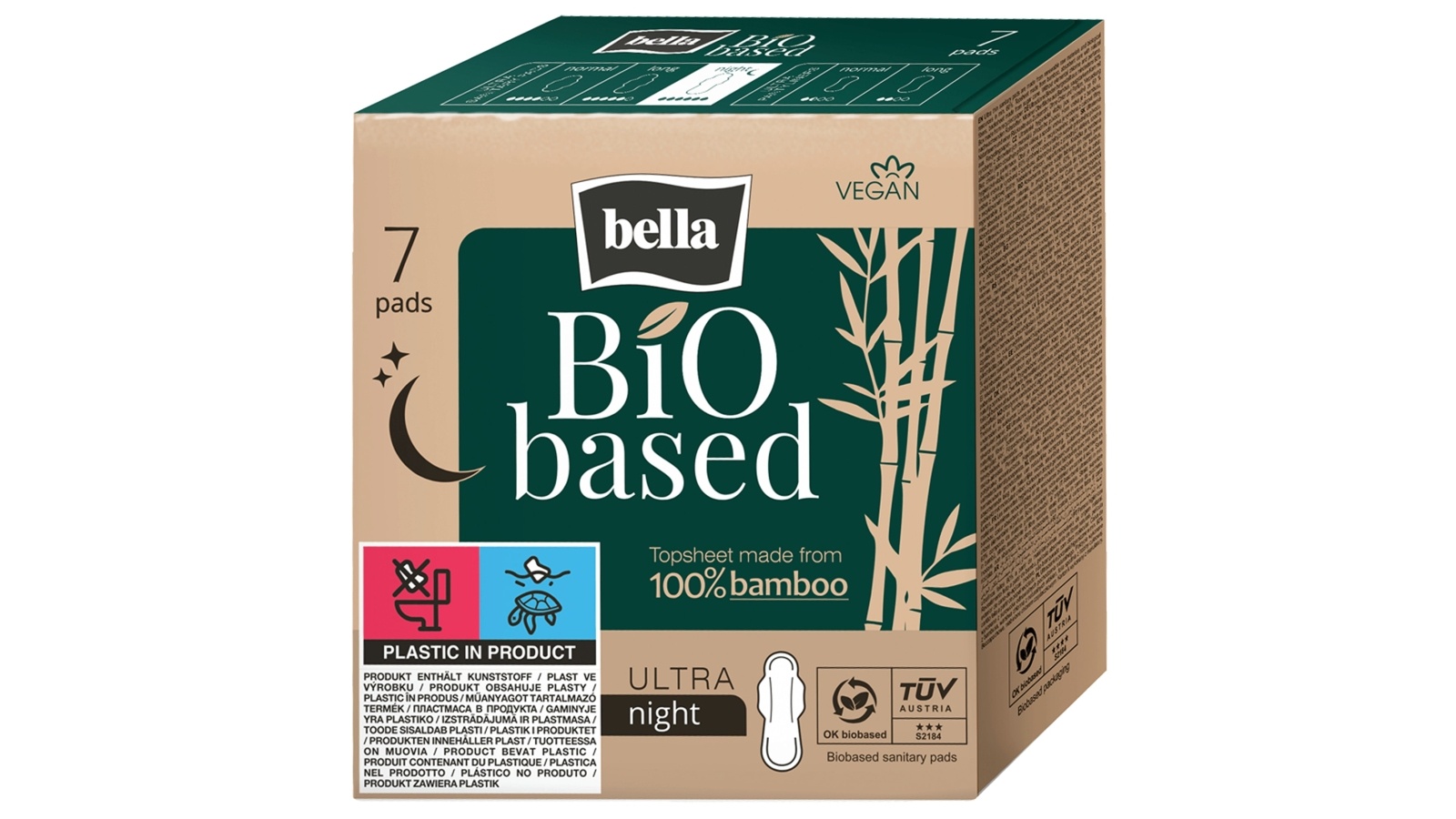 BELLA Bio Based night ulošci 7kom - Cene i Akcije