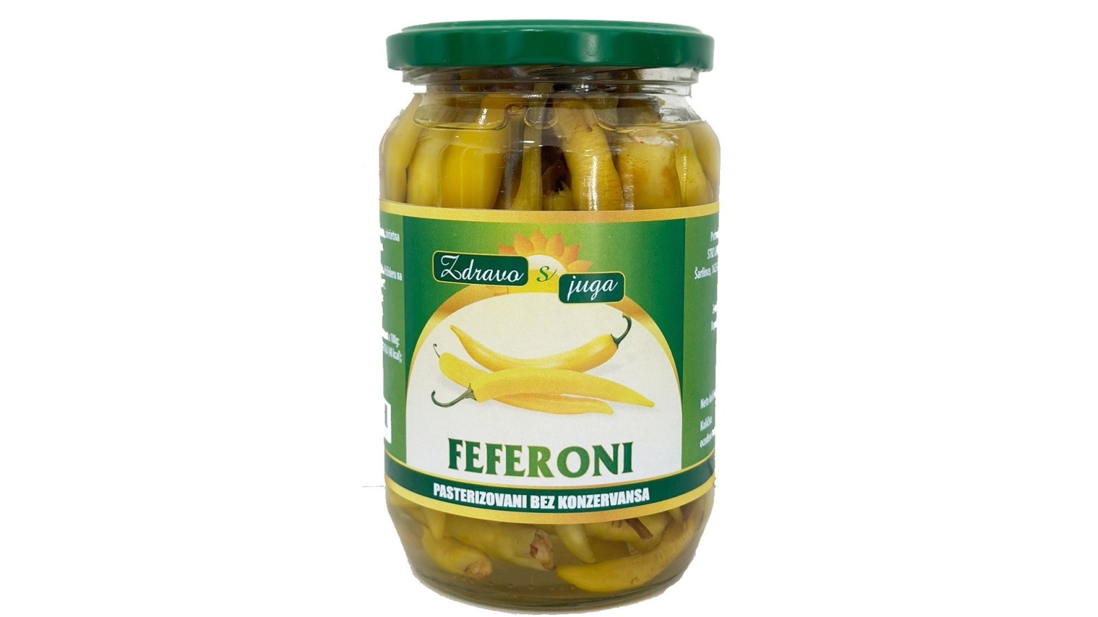 Feferoni ZDRAVO S JUGA 610g - Cene i Akcije