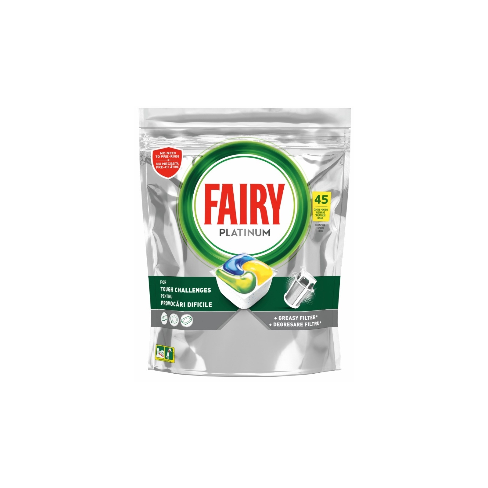 Tablete FAIRY Platinum 45kom - Cenoteka