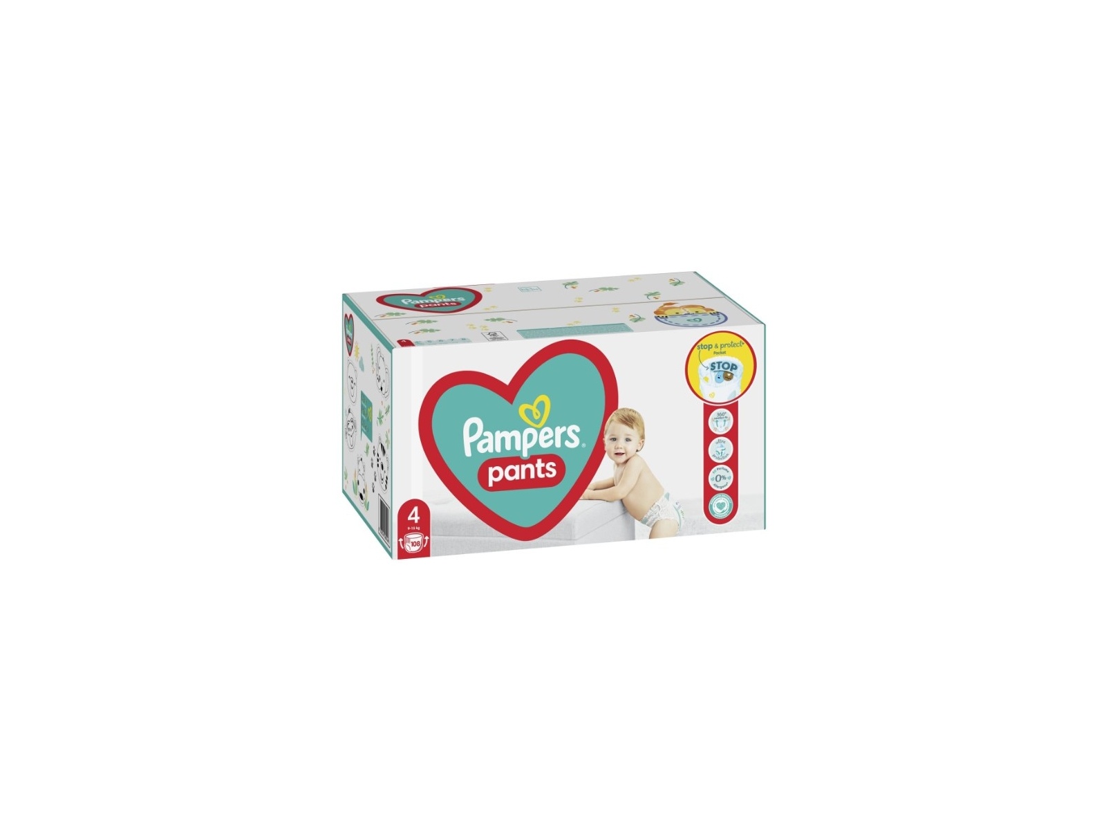 PAMPERS pelene Pants MB 4 108kom Cenoteka