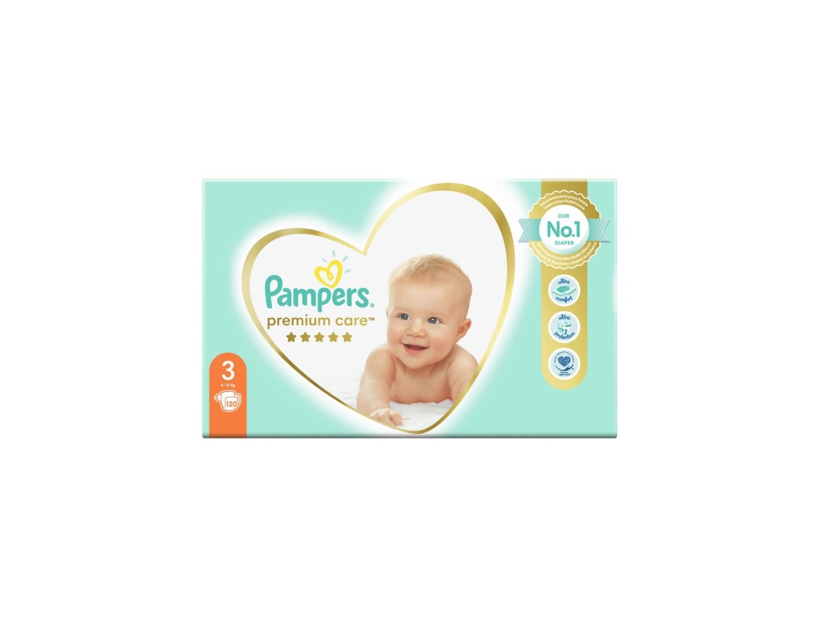 Pampers premium care 3 120 clearance