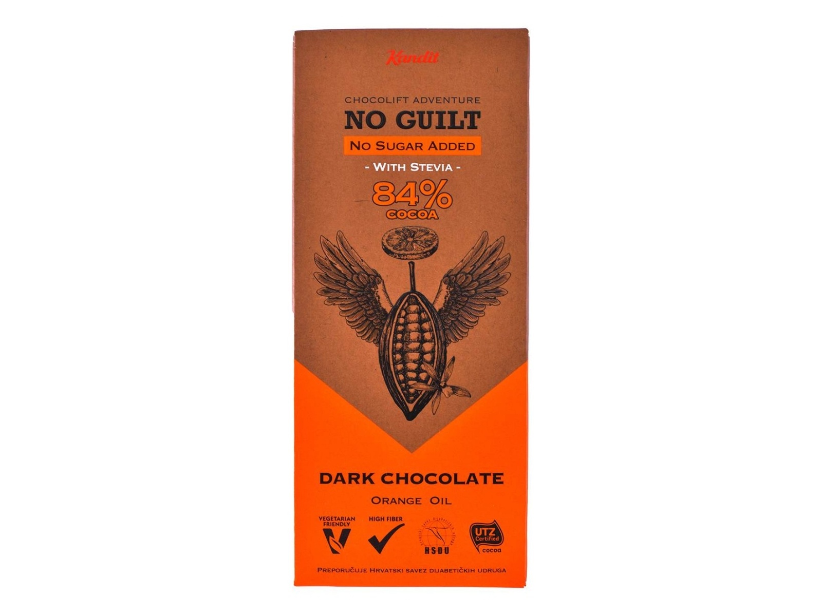 Kandit No Guilt 84% bez šećera 80g